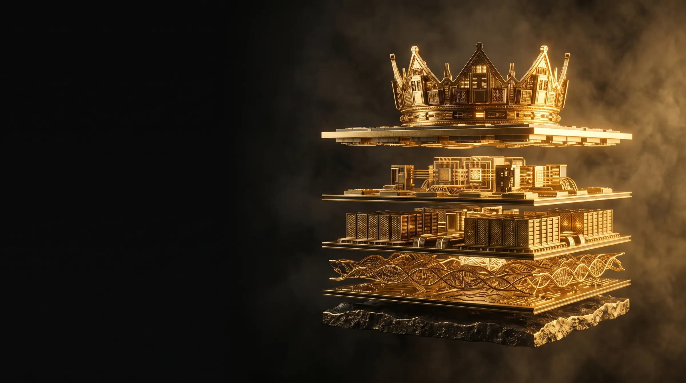The sovereign stack inside your jurisdiction: Sovereign Applications over Sovereign Models over Sovereign Infrastructure, standing on Sovereign Chips and Sovereign Energy.